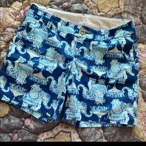 Lilly Pulitzer Elephant Shorts